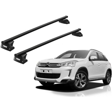 Barras THULE EVO SquareBar para autos CITROEN C4 Aircross desde 2012