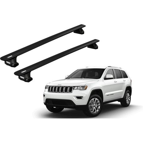 Barras THULE EVO WingBar para autos JEEP Grand Cherokee 2011 a 2021 negro