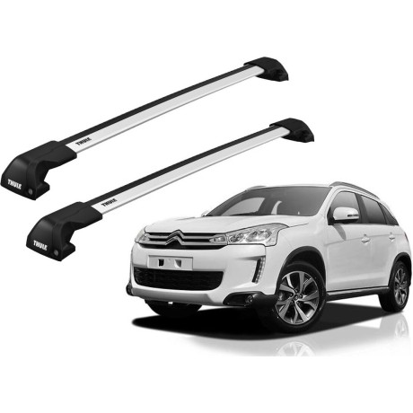 Barras THULE EDGE Flush para autos CITROEN C4 Aircross desde 2012