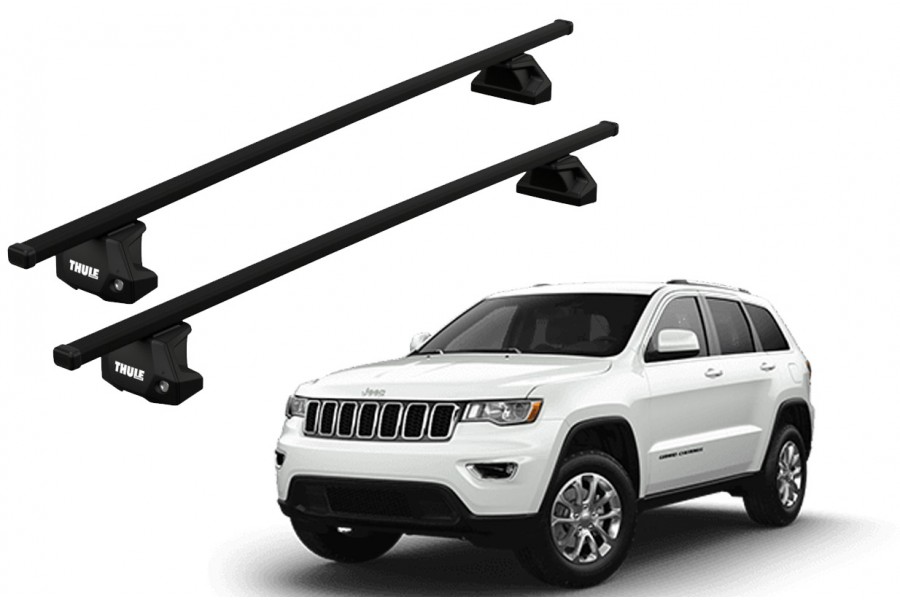 Barras THULE EVO SquareBar para autos JEEP Grand Cherokee 2011 a 2021