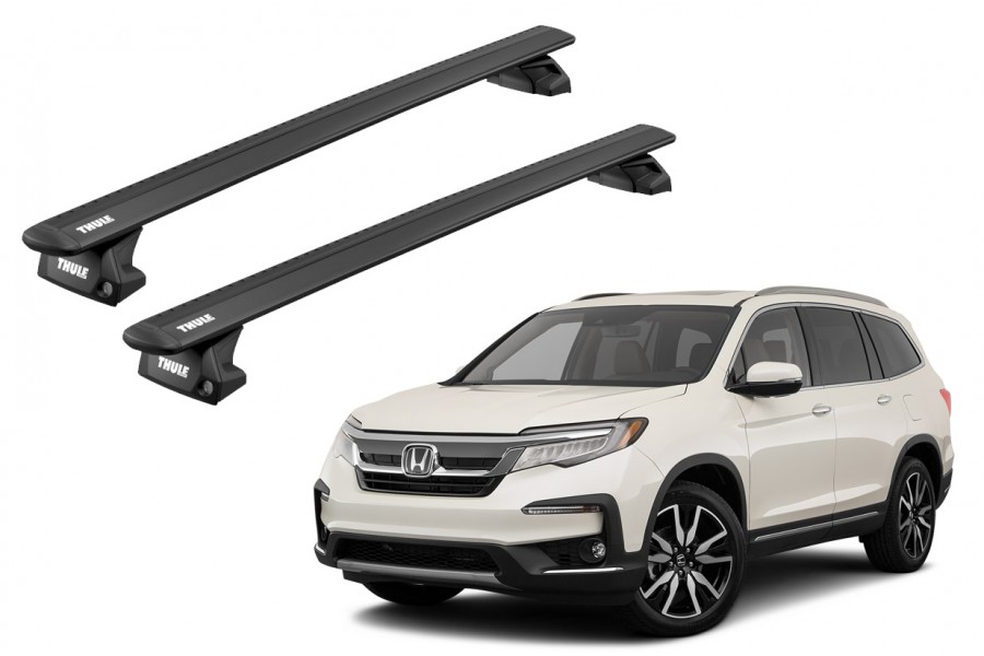 Barras THULE EVO WingBar para autos VOLVO XC90 desde 2015 negro