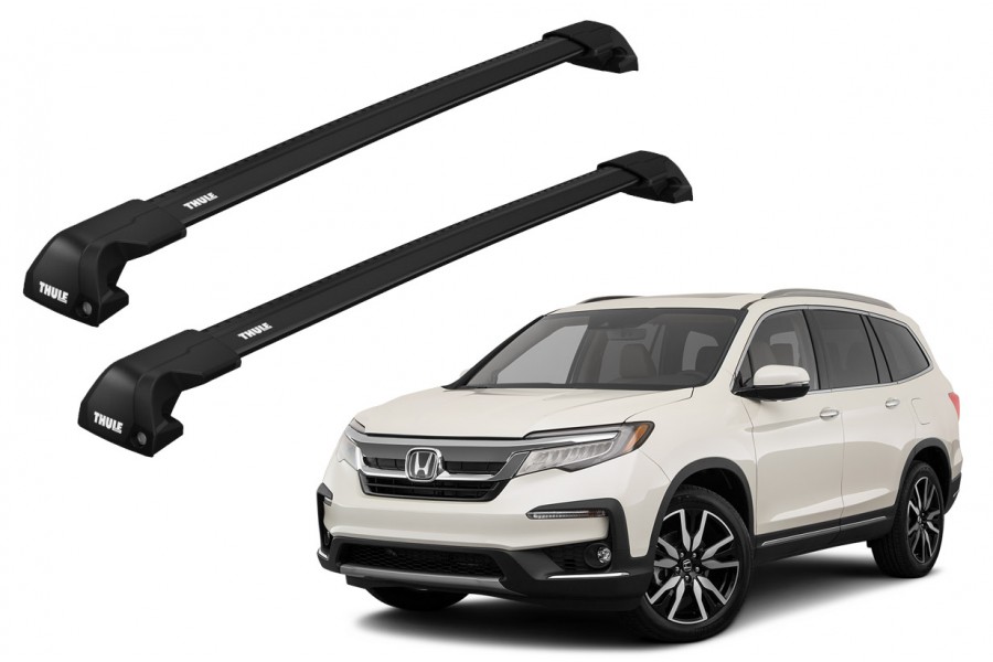 Barras THULE EDGE Flush para autos VOLVO XC90 desde 2015 negro