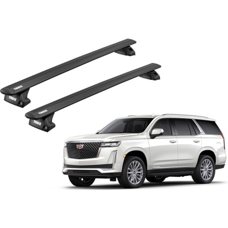 Barras THULE EVO WingBar para autos CADILLAC Escalade desde 2021 negro