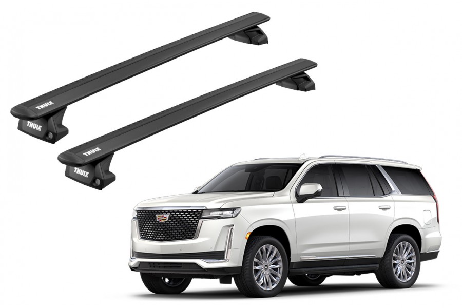 Barras THULE EVO WingBar para autos CADILLAC Escalade desde 2021 negro