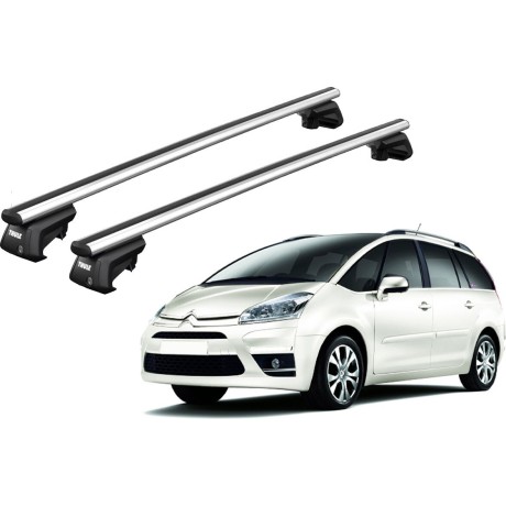 Barras THULE SmartRack XT AluBar para autos CITROEN C4 Grand Picasso 2006 a 2013