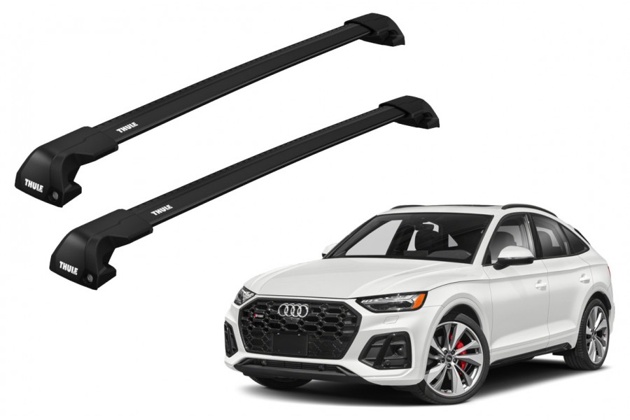 Barras THULE EDGE Flush para autos AUDI Q5 Sportback desde 2021 negro