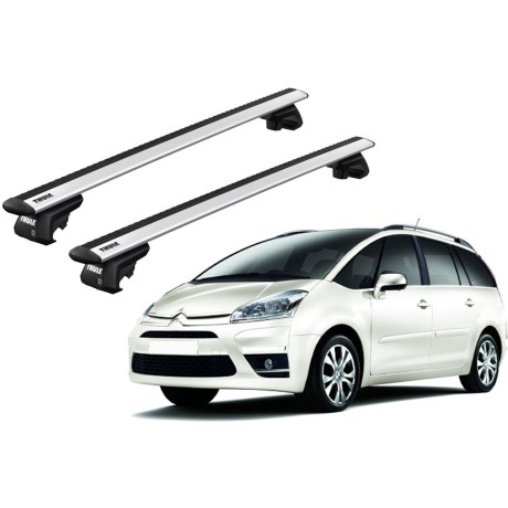 Barras THULE EVO WingBar para autos CITROEN C4 Grand Picasso 2006 a 2013