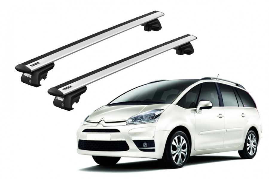 Barras THULE EVO WingBar para autos CITROEN C4 Grand Picasso 2006 a 2013