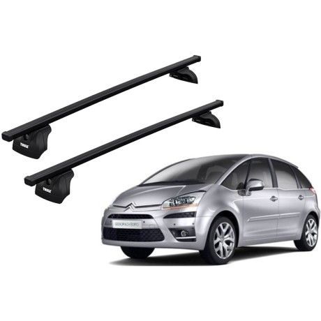 Barras THULE SquareBar para autos CITROEN C4 Picasso 2007 a 2013