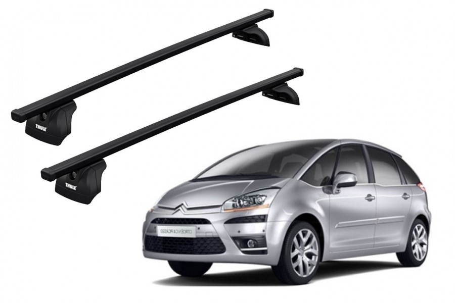 Barras THULE SquareBar para autos CITROEN C4 Picasso 2007 a 2013