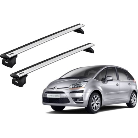Barras THULE WingBar para autos CITROEN C4 Picasso 2007 a 2013