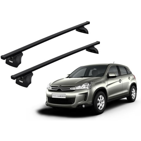 Barras THULE SquareBar para autos CITROEN C4 Aircross desde 2012 a 2018