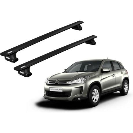 Barras Thule CITROEN C4 Aircross 12-18 PF / WingBar EVO BLACK