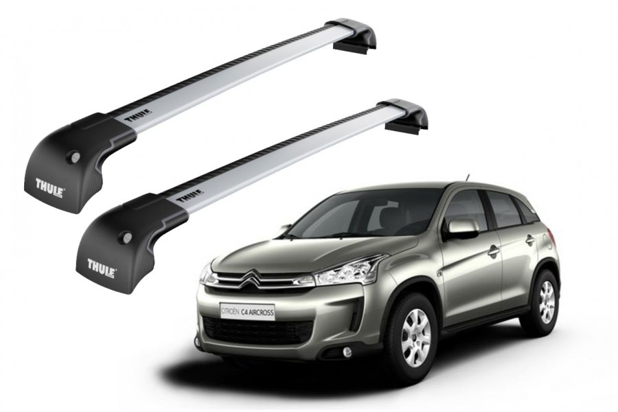 Barras THULE EDGE para autos CITROEN C4 Aircross desde 2012 al 2018