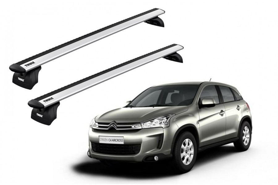 Barras THULE WingBar para autos CITROEN C4 Aircross desde 2012 al 2018