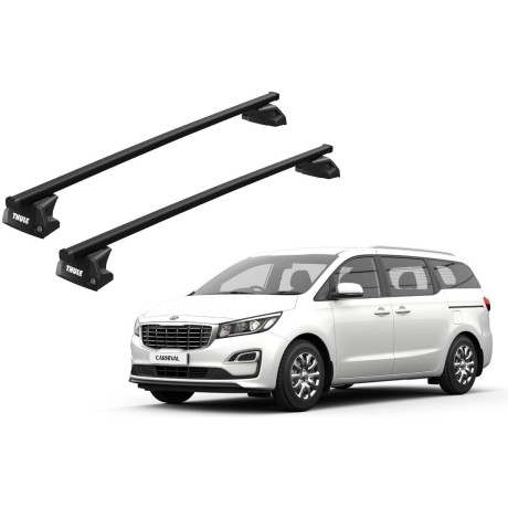 Barras THULE EVO SquareBar para autos KIA Carnival  2015 a 2021