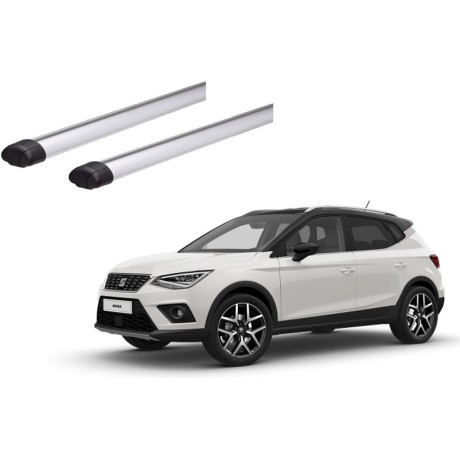 Barras THULE EVO AeroBar para autos SEAT Arona desde 2018 negro
