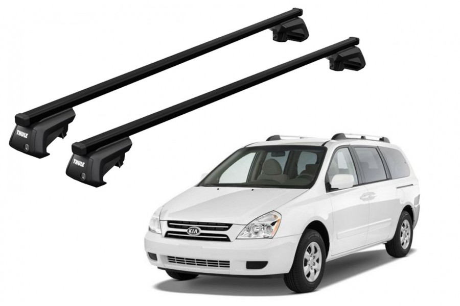 Barras THULE SmartRack XT para autos KIA Carnival 2006 a 2014
