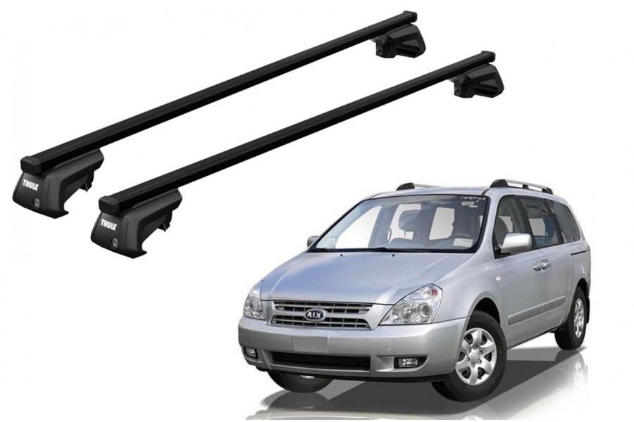 Barras THULE SmartRack XT para autos KIA Carnival 1998 a 2005