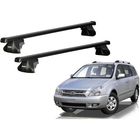 Barras THULE SmartRack para autos KIA Carnival 1998 a 2005
