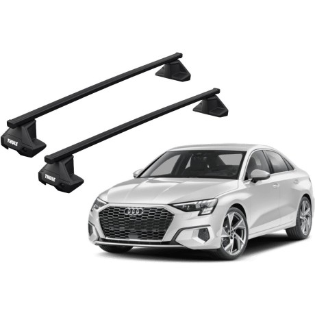 Barras THULE EVO SquareBar para autos AUDI A3 desde 2013