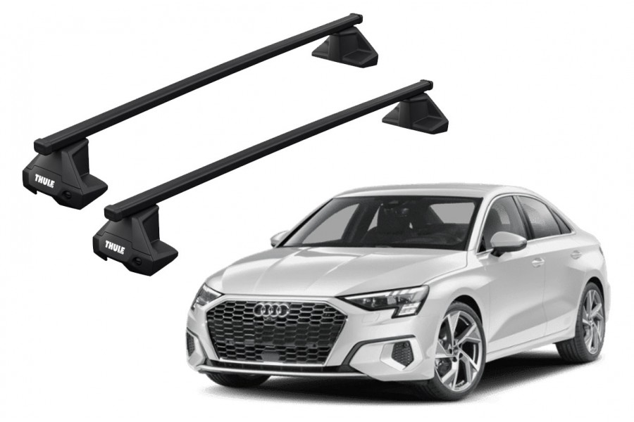Barras THULE EVO SquareBar para autos AUDI A3 desde 2013