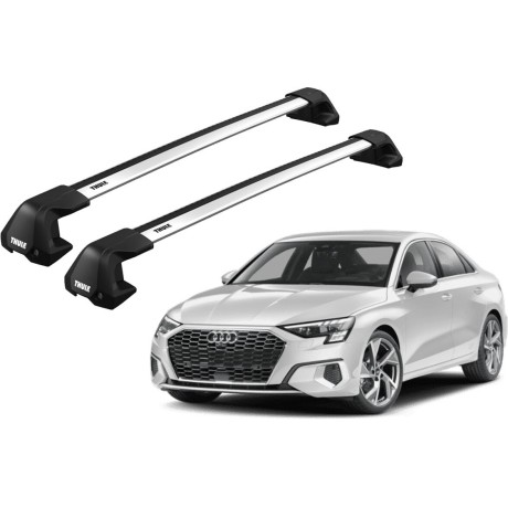 Barras THULE EDGE Flush para autos AUDI A3 desde 2013