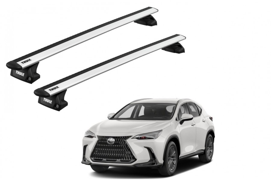 Barras THULE EVO WingBar para autos LEXUS NX-Series 2015 a 2021
