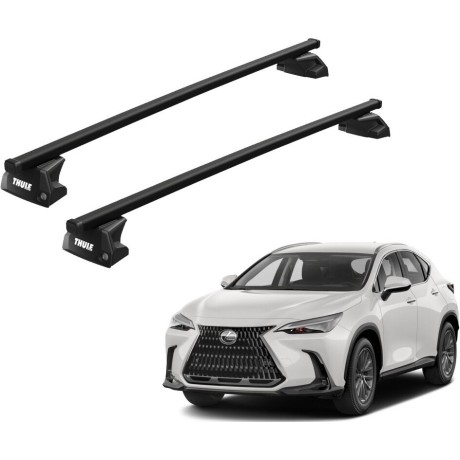 Barras THULE EVO SquareBar para autos LEXUS NX-Series 2015 a 2021