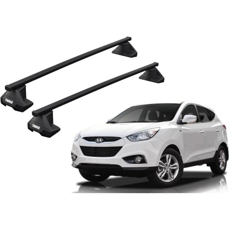 Barras THULE EVO SquareBar para autos HYUNDAI ix35 2010 a 2015