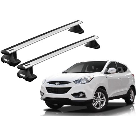 Barras THULE EVO WingBar para autos HYUNDAI ix35 2010 a 2015