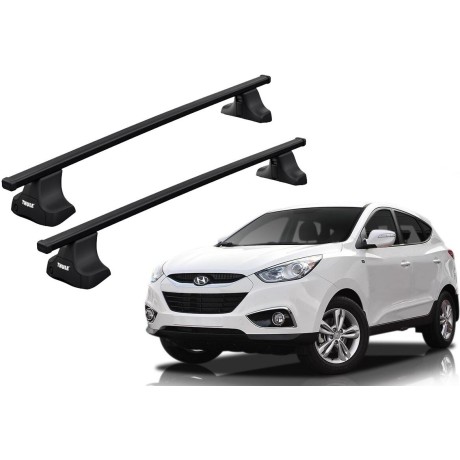 Barras THULE SquareBar para autos HYUNDAI Tucson desde 2010 a 2015