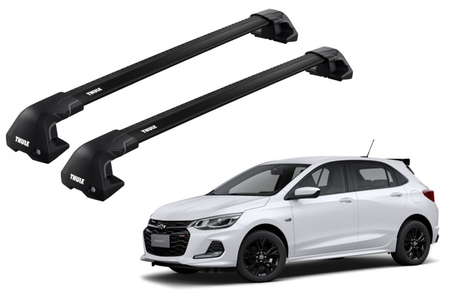 Barras THULE EDGE Flush para autos CHEVROLET Onix desde 2019 negro