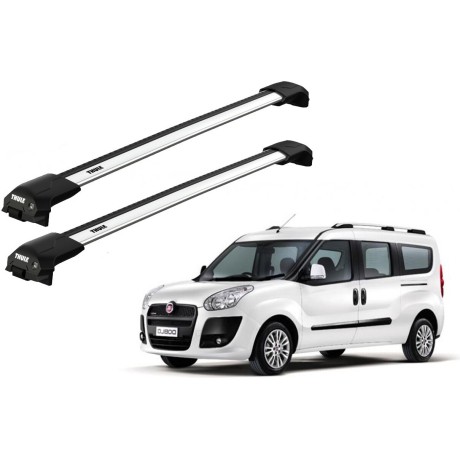 Barras THULE EDGE Flush para Van FIAT Doblo desde 2010