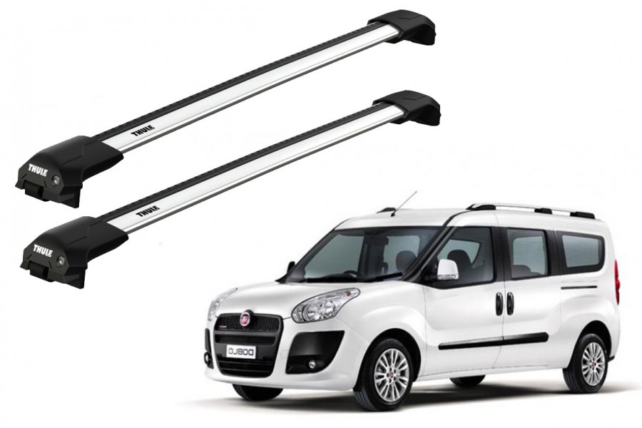 Barras THULE EDGE Flush para Van FIAT Doblo desde 2010