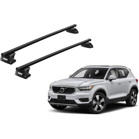 Barras THULE EVO SquareBar para autos VOLVO XC40 desde 2018 - 2024