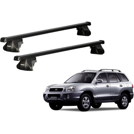 Barras THULE SmartRack para autos HYUNDAI Santa Fe 2000 a 2005