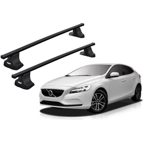 Barras THULE SquareBar para autos VOLVO V40 desde 2012 al 2019