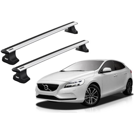 Barras THULE WingBar para autos VOLVO V40 desde 2012 al 2019