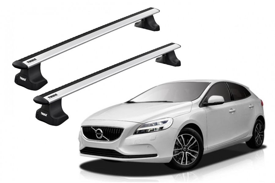 Barras THULE WingBar para autos VOLVO V40 desde 2012 al 2019