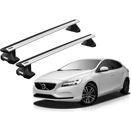 Barras THULE EVO WingBar para autos VOLVO V40 desde 2012 al 2019