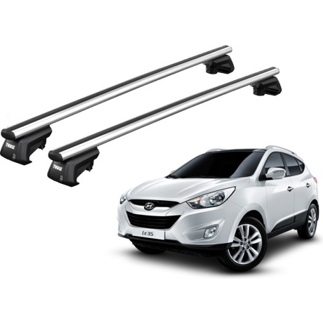 Barras THULE SmartRack XT AluBar para autos HYUNDAI ix35 2010 a 2015