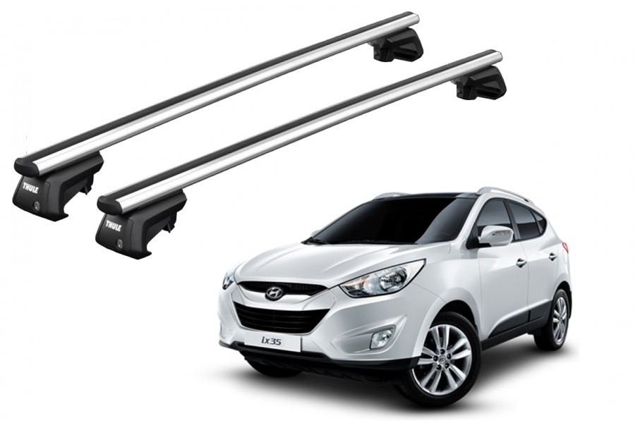 Barras THULE SmartRack XT AluBar para autos HYUNDAI ix35 2010 a 2015