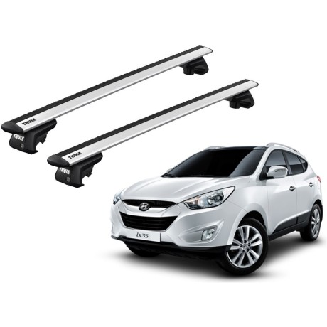 Barras THULE EVO WingBar para autos HYUNDAI ix35 2010 a 2015
