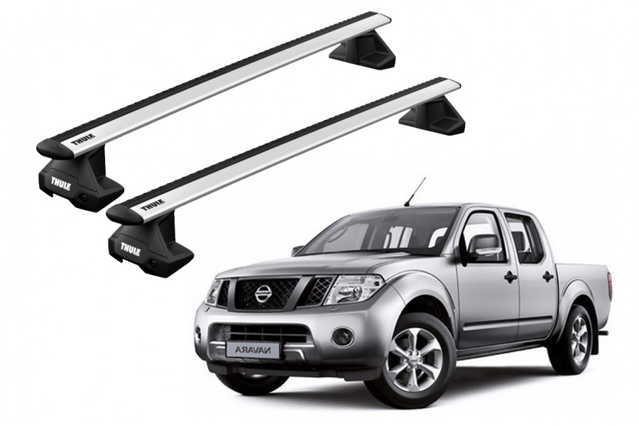 Barras THULE EVO WingBar para camioneta NISSAN Navara (D40) 2005 a 2015