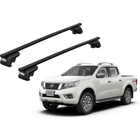 Barras THULE EVO SquareBar para camioneta NISSAN Navara (D40) 2005 a 2015