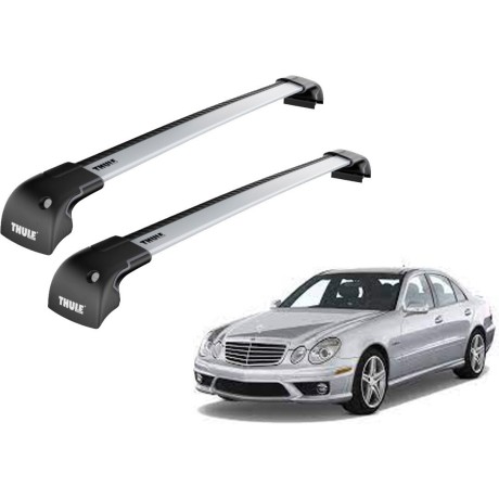 Barras THULE EDGE para autos MERCEDES BENZ E-Class (W211) 2002 a 2009
