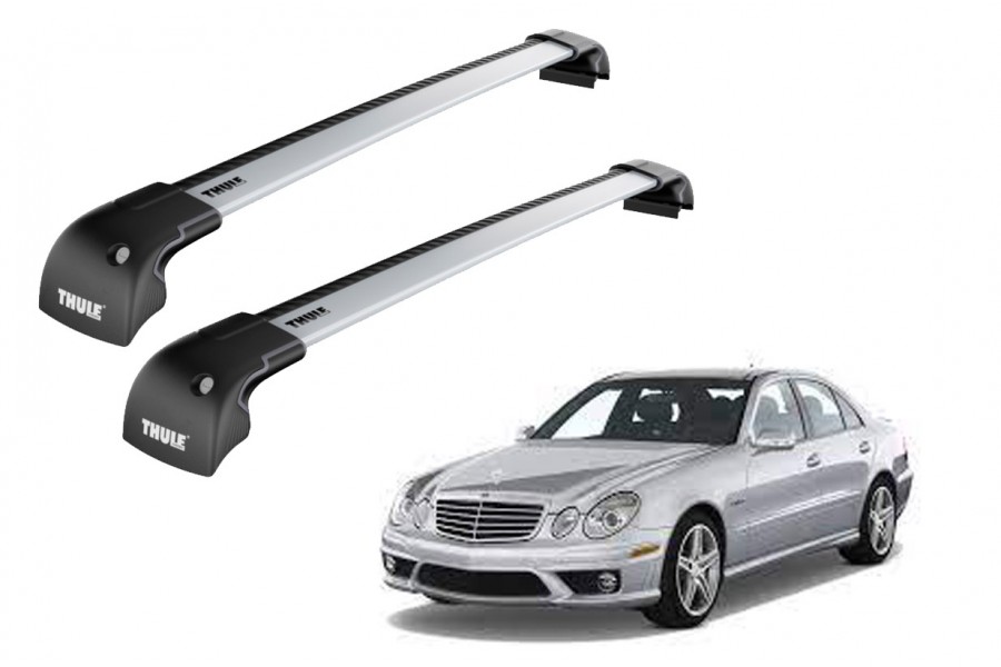 Barras THULE EDGE para autos MERCEDES BENZ E-Class (W211) 2002 a 2009
