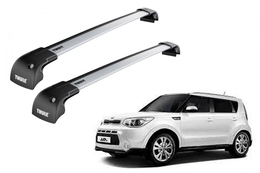 Barras THULE EDGE para autos KIA Soul 2014 a 2016