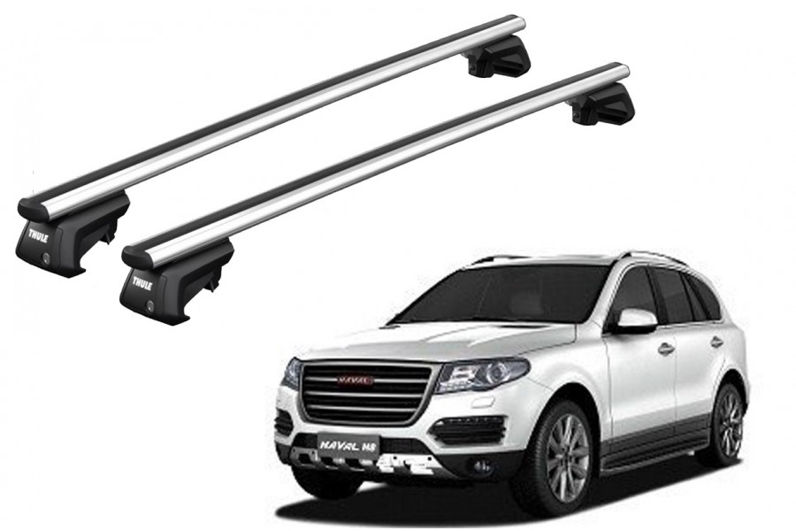 Barras THULE SmartRack XT AluBar para autos GREAT WALL Haval H8 desde 2013 - 2018